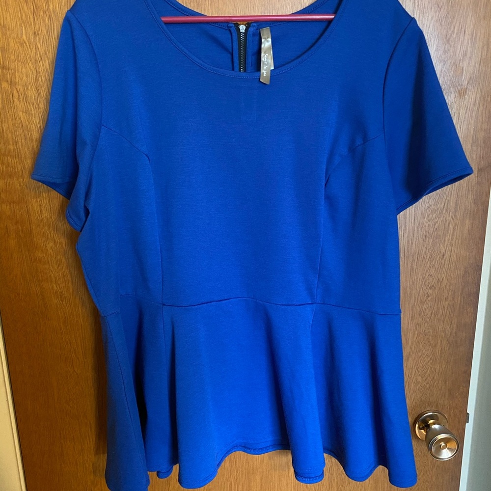 Peplum top